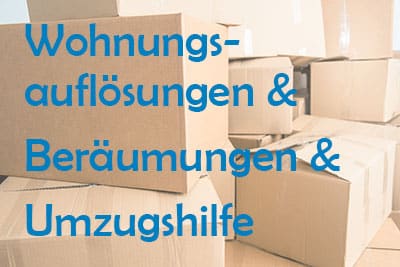 Wohnungsauflösung - Umzugshilfe